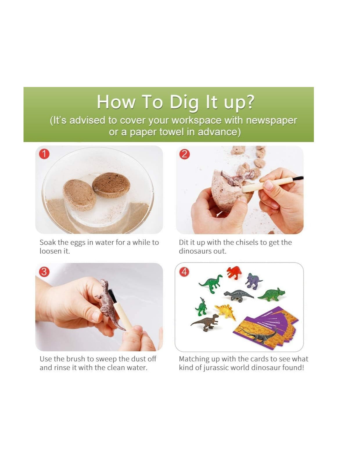 Dinosaur Eggs Dig Kit