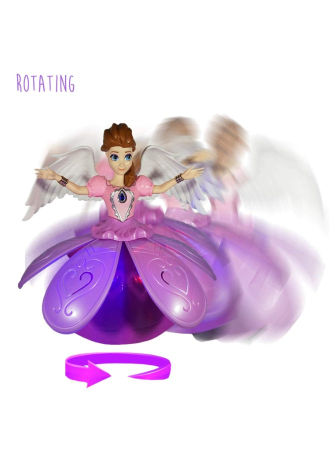 Musical Dancing Rotating Baby Princess Doll Toy