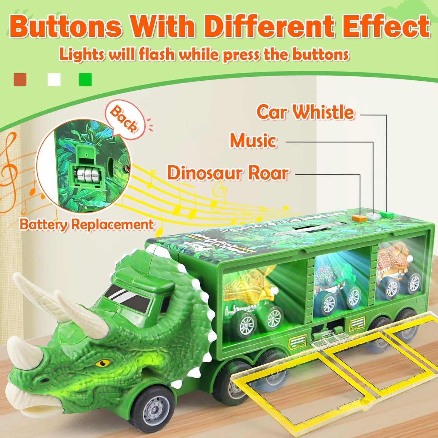 Dinosour Cars for kids