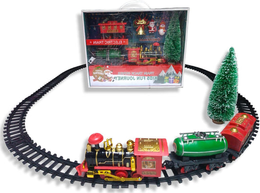 Christmas Train Set - Toy Train Set with Lights and Sounds