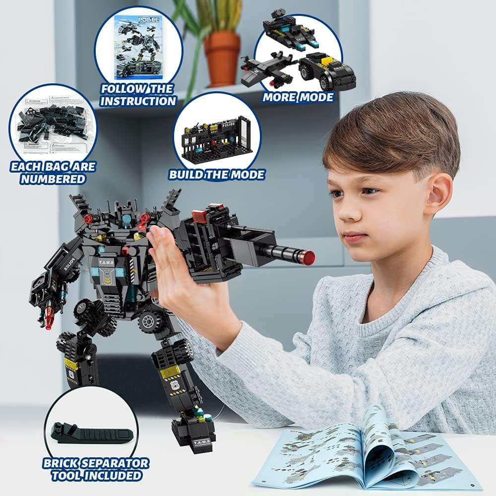 Robot STEM Building Blocks Set