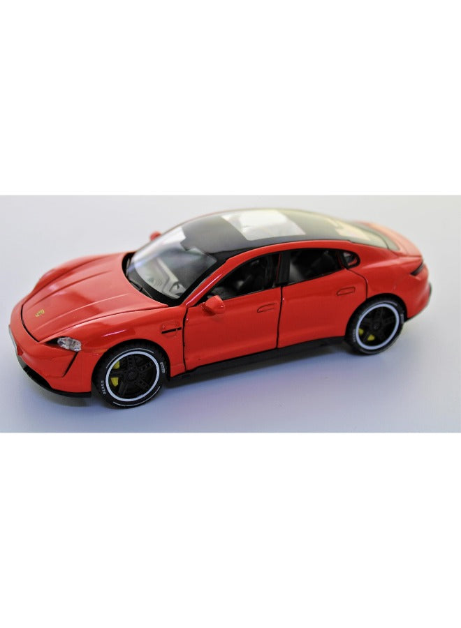 Diecast 132 Porsche Taycan Turbo SUV Model Car