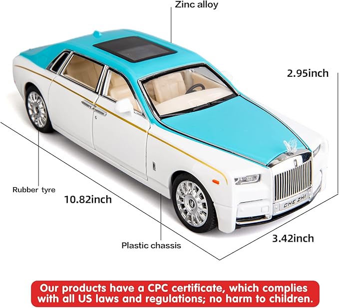 Rolls-Royce Phantom Model Car 1:24 scale