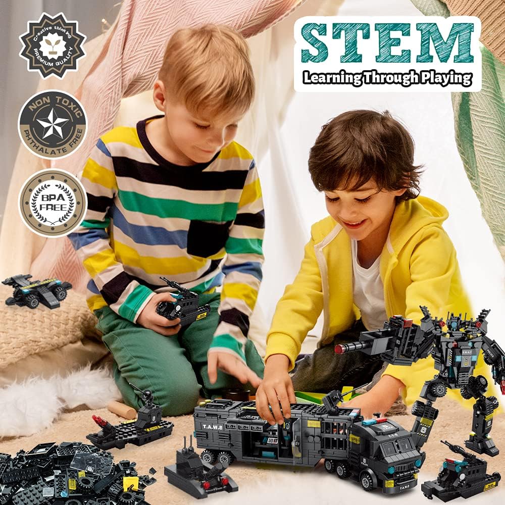 Robot STEM Building Blocks Set