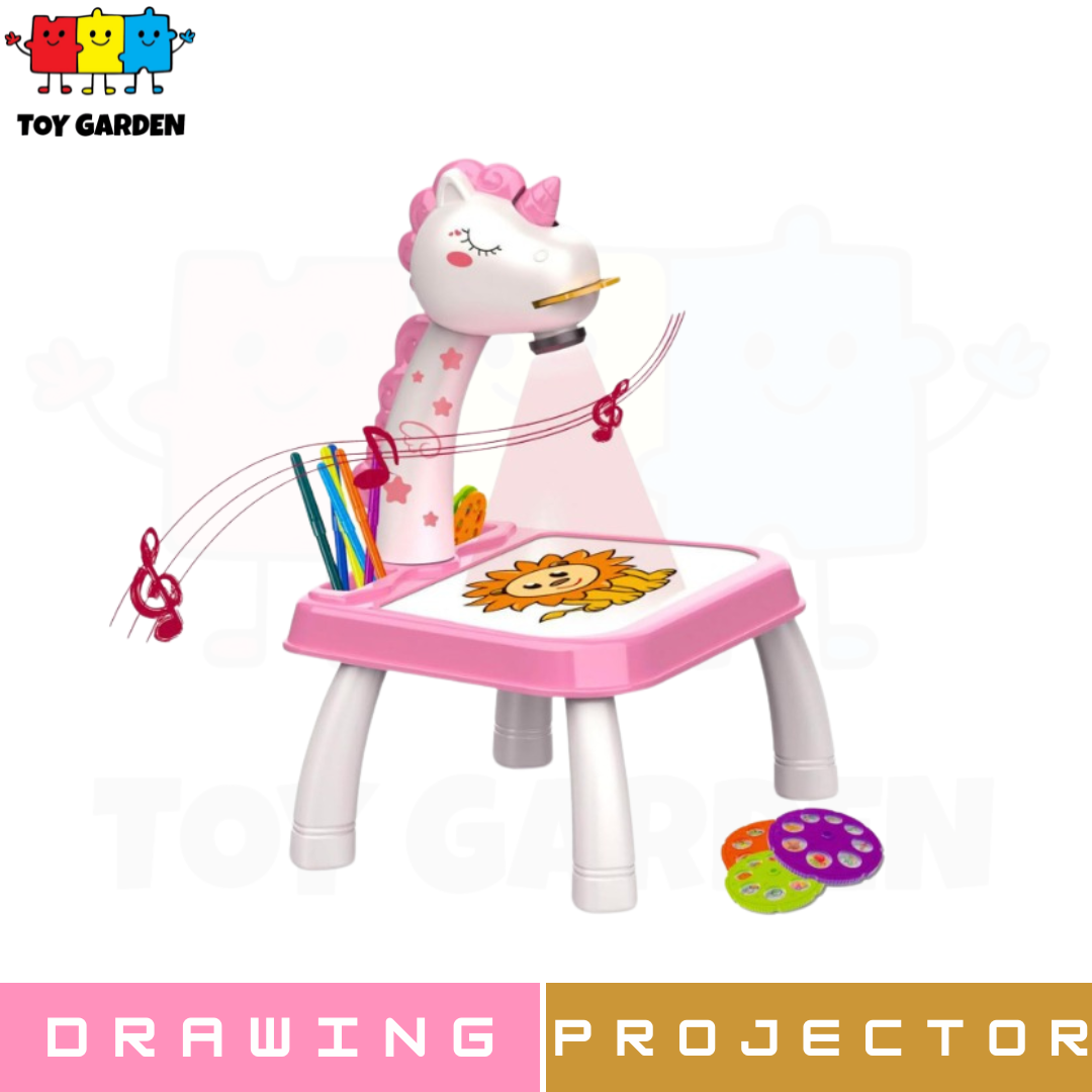 Unicorn Drawing Projector Table Kit for Kids