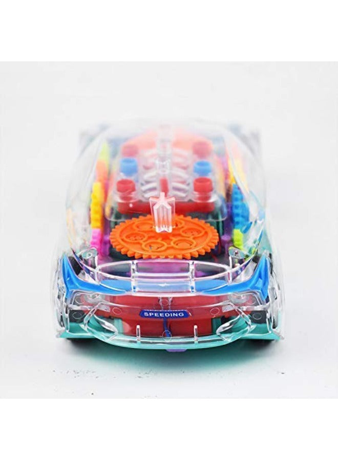 Transparent Concept car 3D Super Car Toy