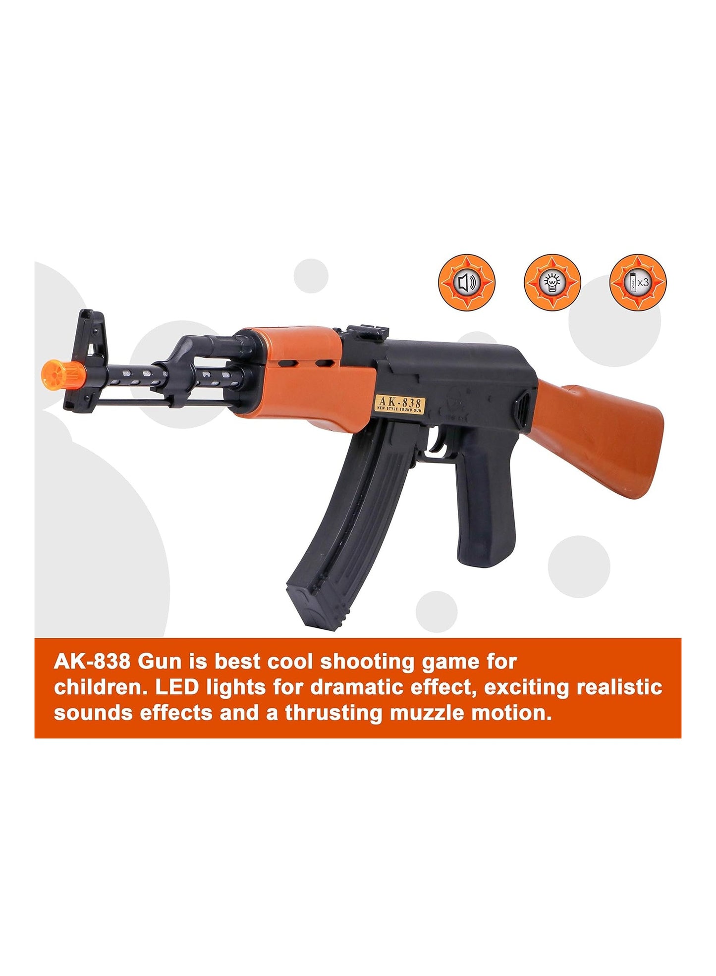 Battery Operated Machine Toy Gun