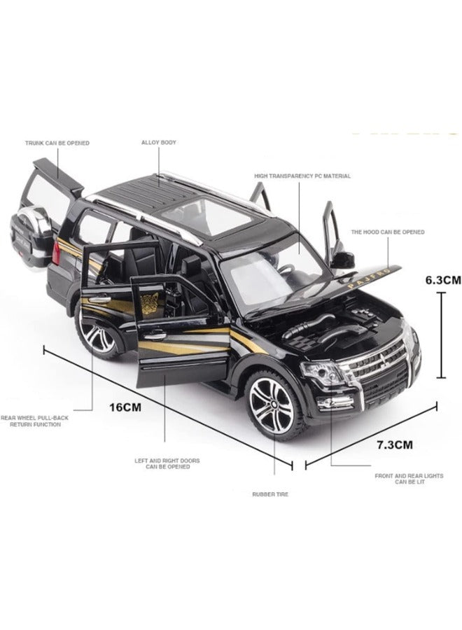 Diecast 1:32 Mitsubishi Pajero SUV Model Car