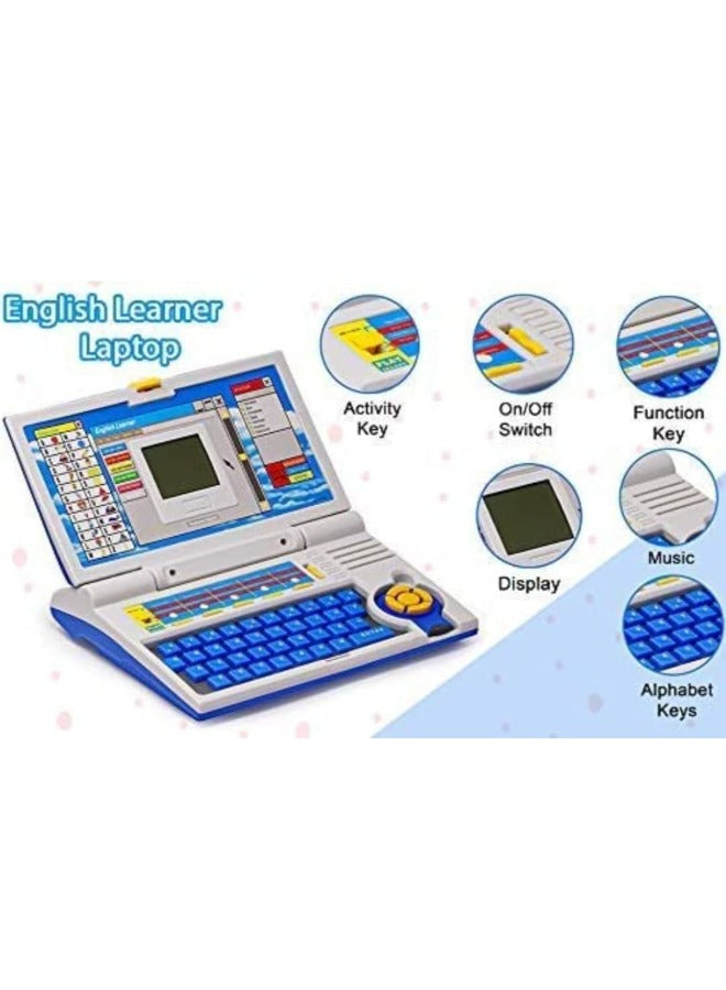 Kids Special Entertainment and Teaching Fun English Spelling Test Notebook Laptop Toy