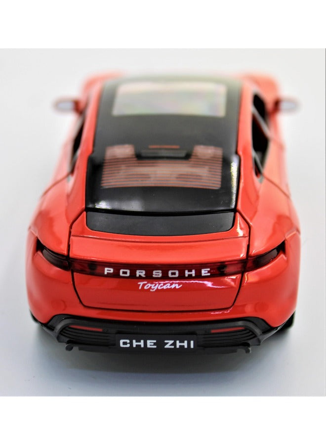 Diecast 132 Porsche Taycan Turbo SUV Model Car