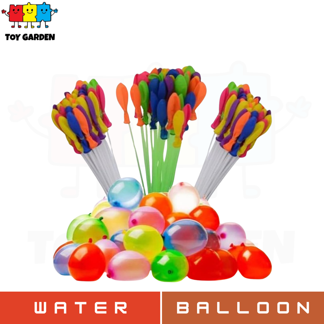 111-Piece Auto-Fill Water Balloon Stick