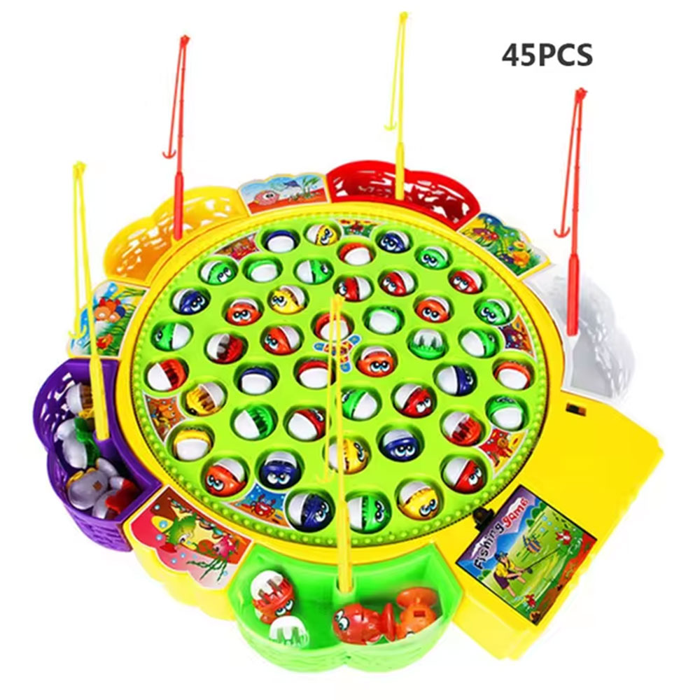 Musical Rotating Fishing Game