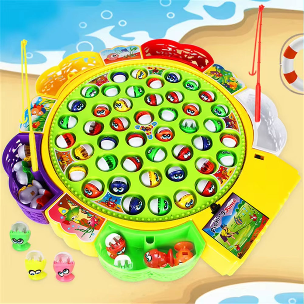 Musical Rotating Fishing Game