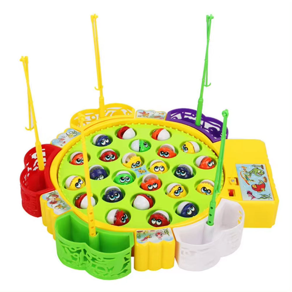 Musical Rotating Fishing Game