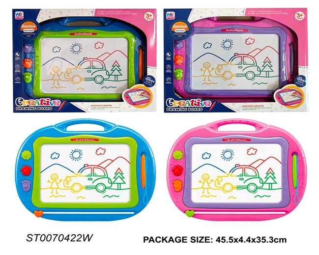 Colorful Magnetic Drawing Board for Kids