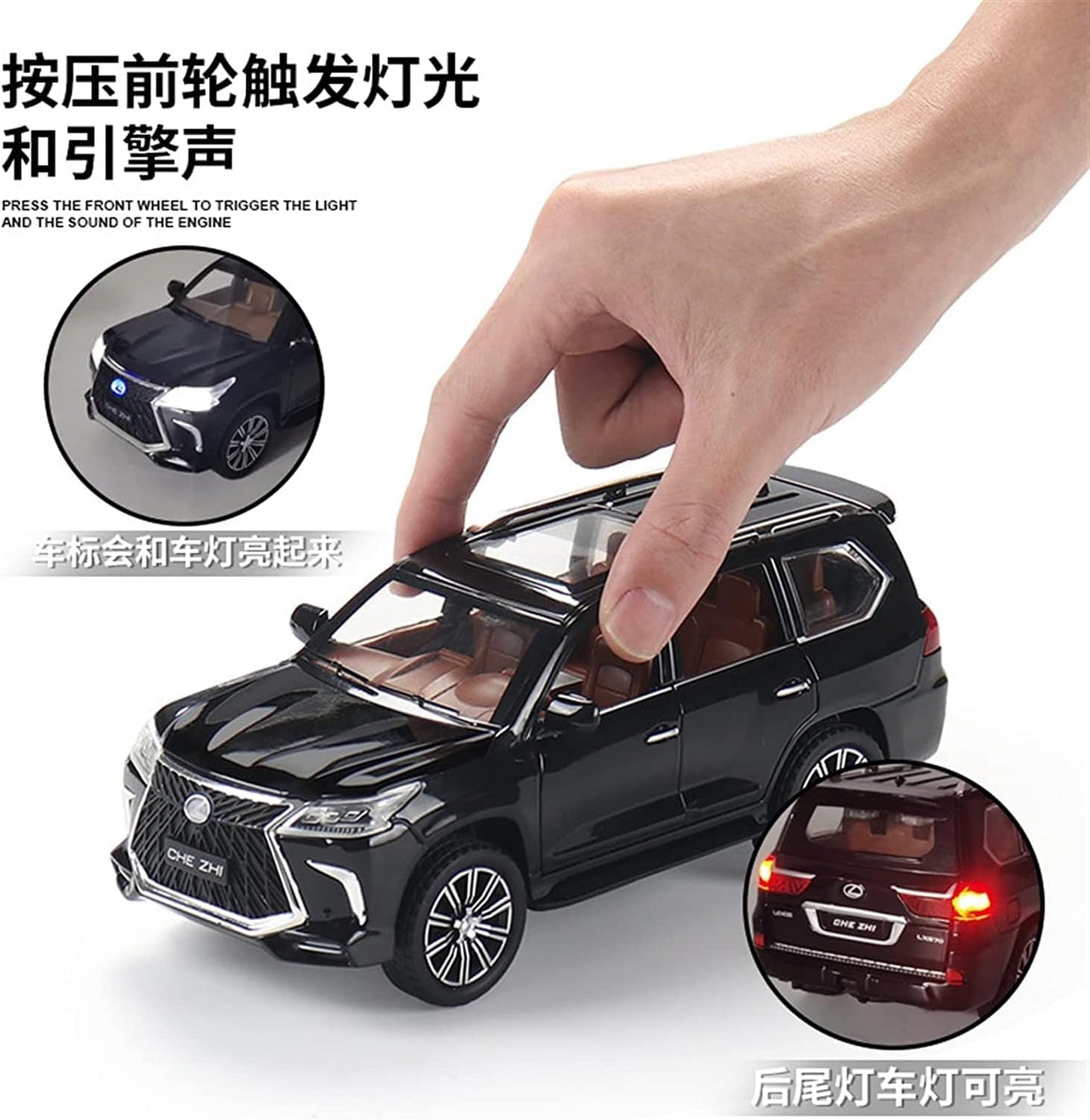 Lexus Land Cruiser Prado SUV toy car