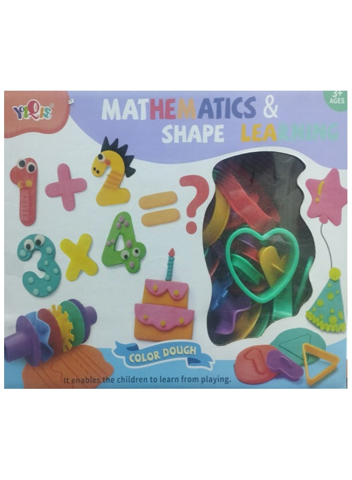 Mathematics and Shape Learning Color Dough Set