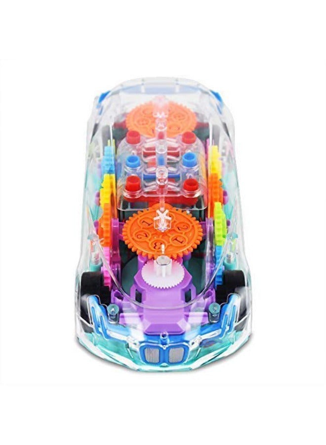 Transparent Concept car 3D Super Car Toy