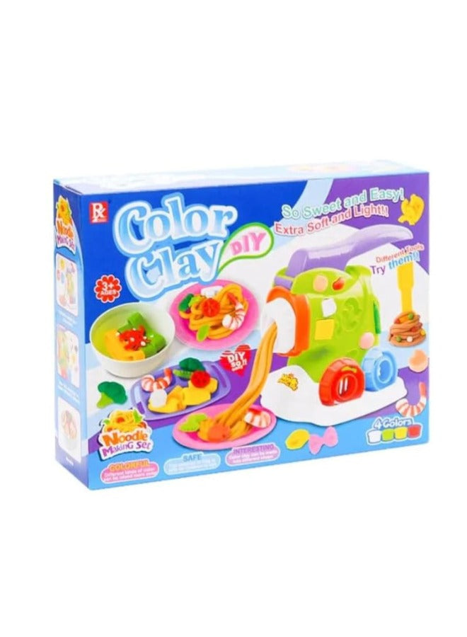 Novelty Baking Reusable Super Light Clay Noodle Play Dough Machine for Kids