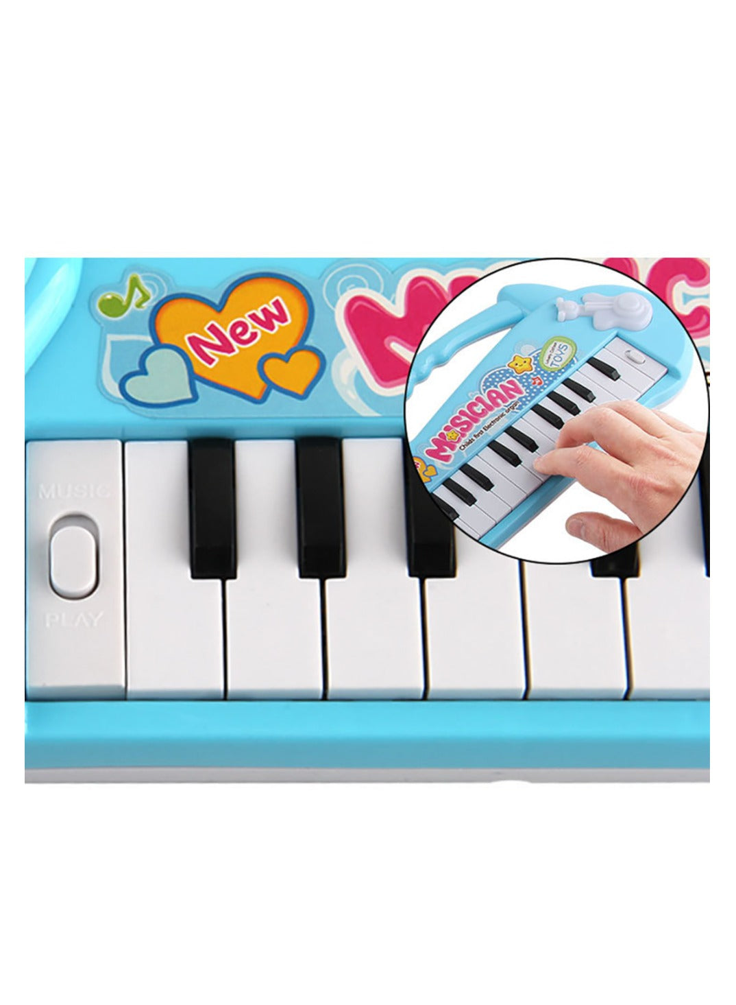 Mini Musician Cartoon Electronic Organ