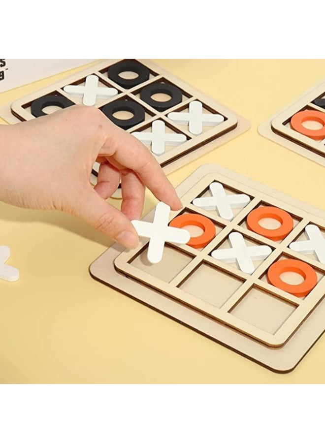 Wooden Tic Tac Toe Game