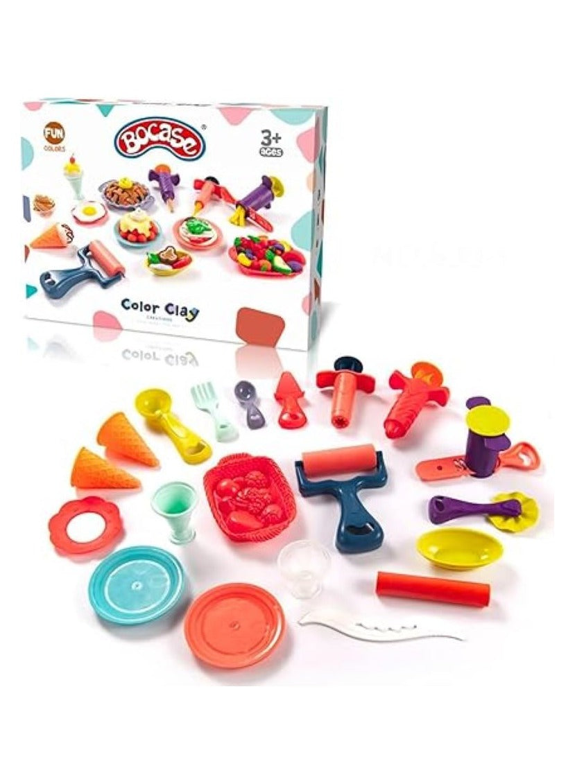 Bocase Fun Colors Color Clay Creations Play Set