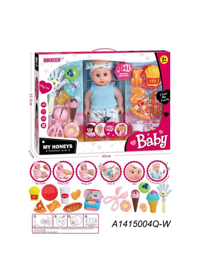 Baby Doll Playset with Accessories