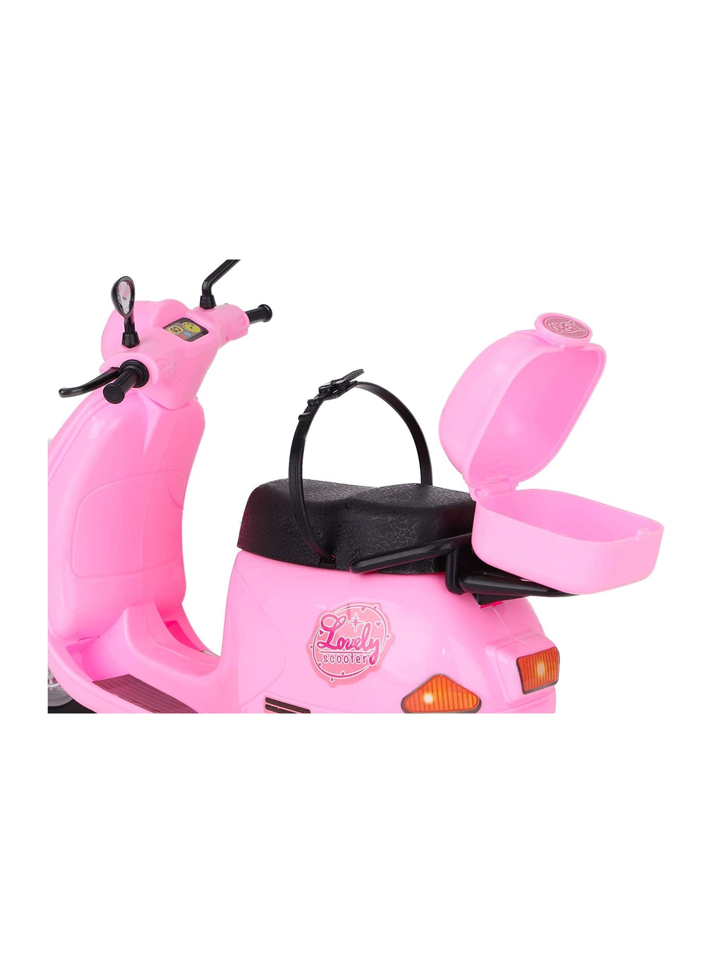 30 CM Travel Doll with Scooter Bike – Pink Toy Set