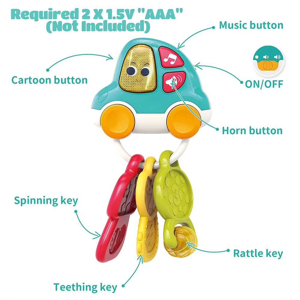 Baby Car Keychain