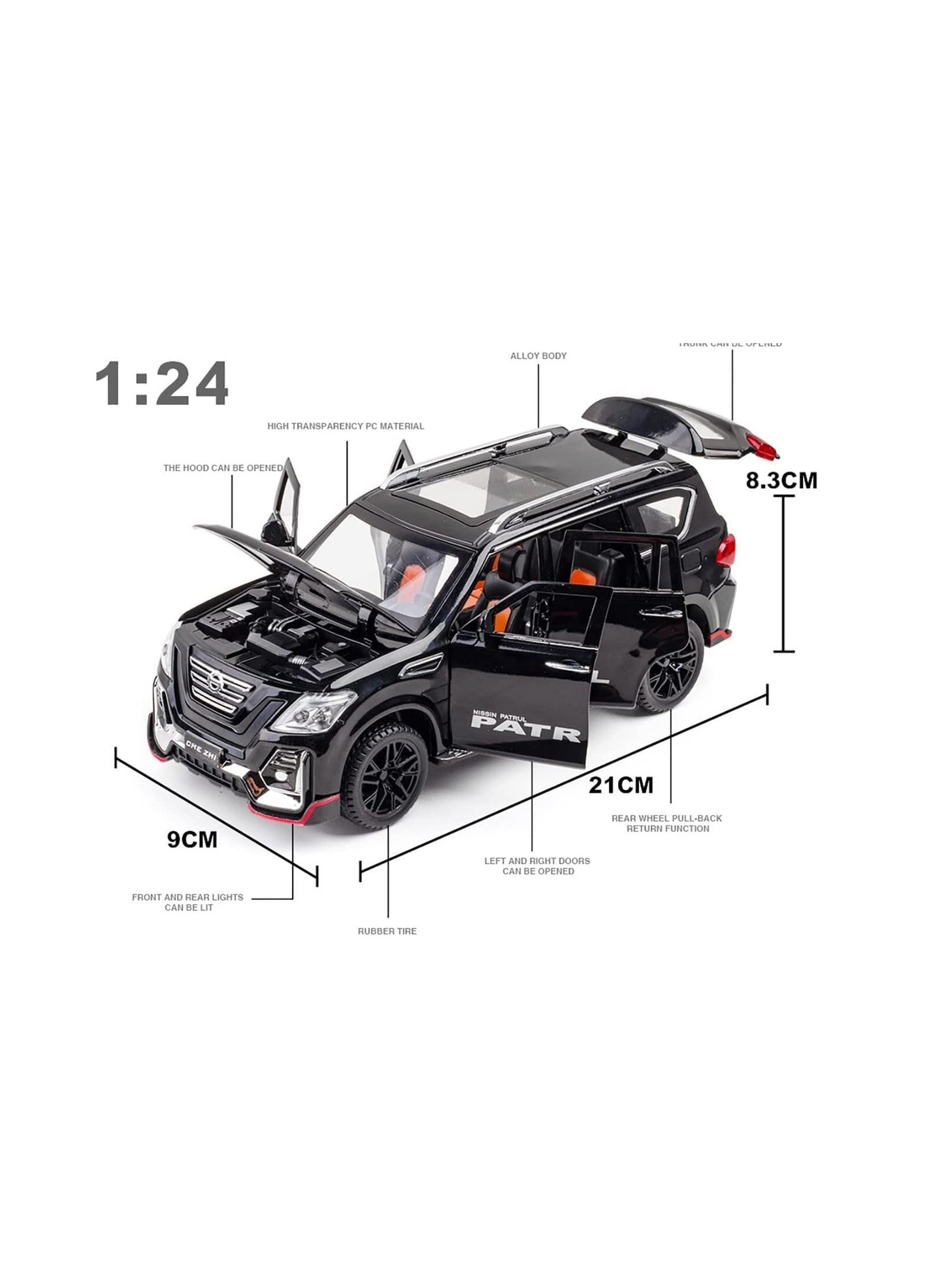 Diecast Model Alloy Nissan Patrol