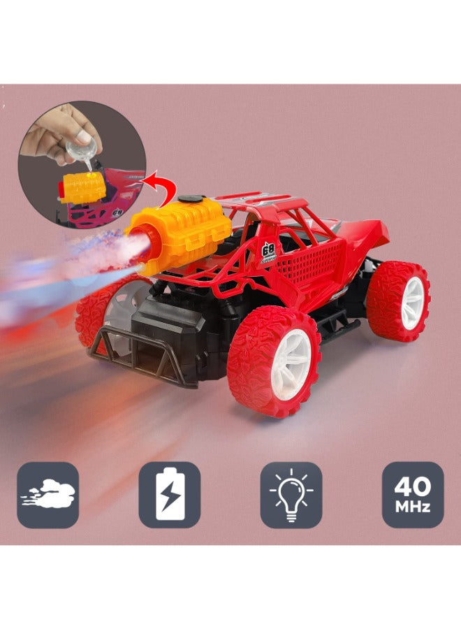 Rechargeable Remote Control Water Spray Runner Climbing Car