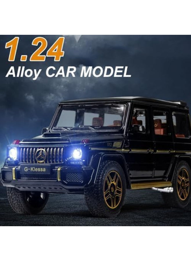 Benz G63 AMG Model Car [Black]