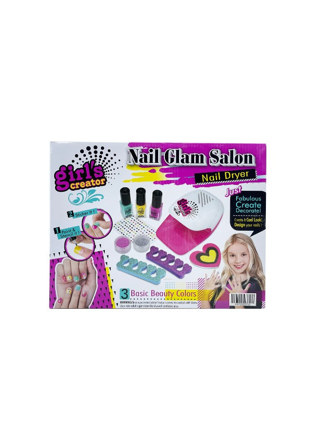 Nail Glam Salon for Girls