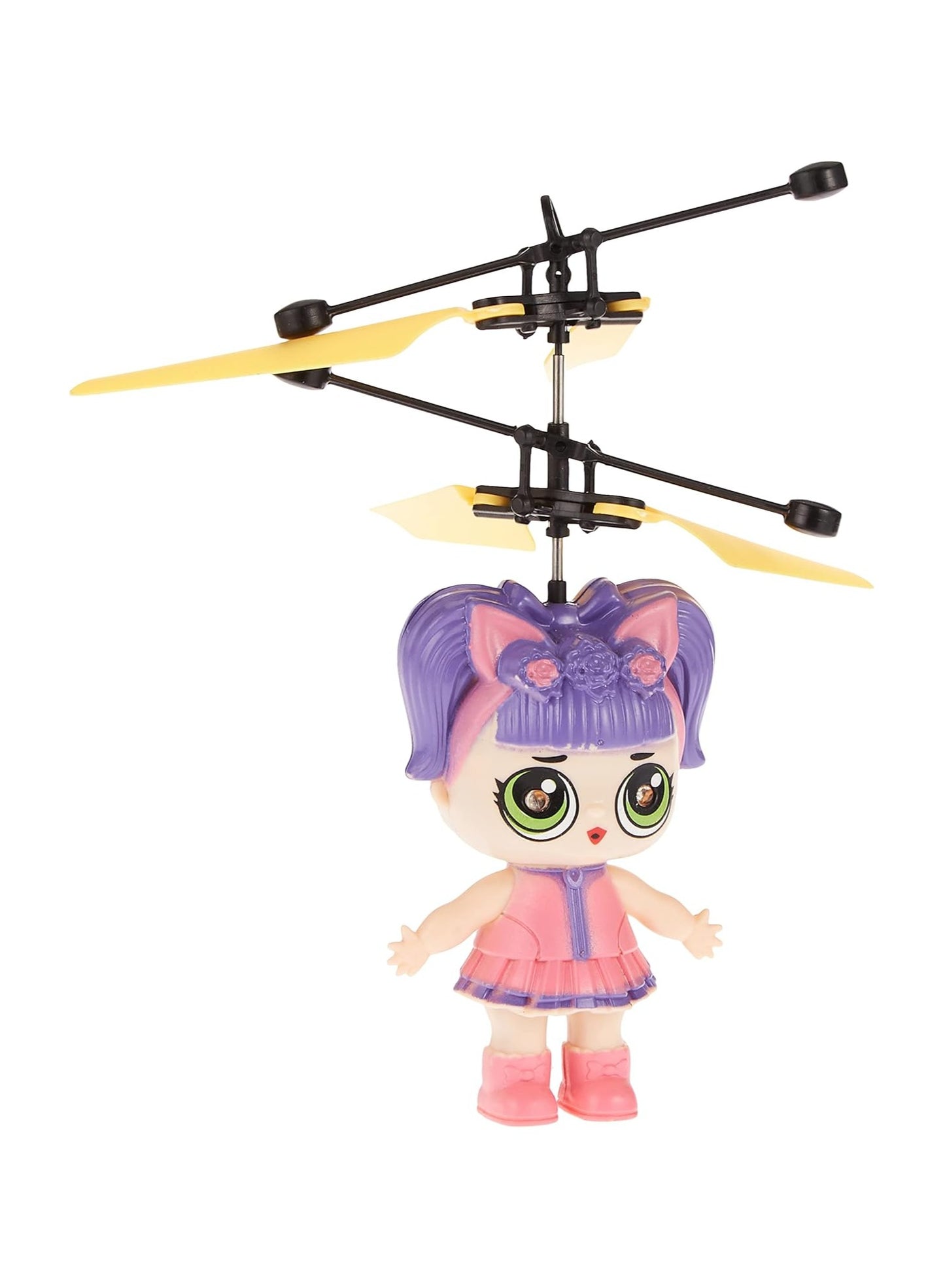 Sensor-Controlled Flying Fairy Girl