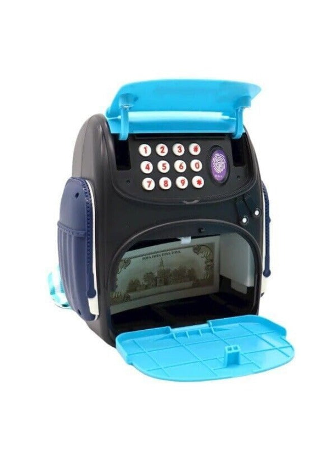 Finger Print Mini ATM Money School Bag