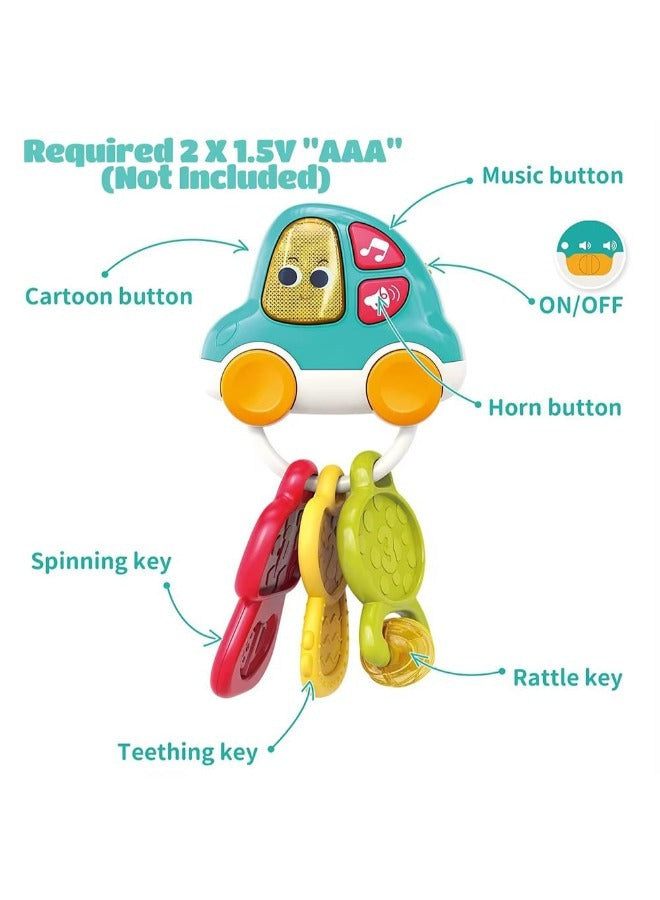 Smart Musical Car Keychain Toy