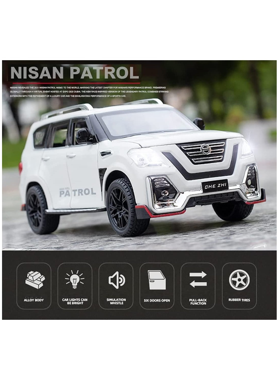 Diecast Model Alloy Nissan Patrol