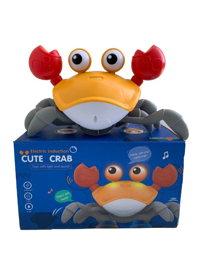 Crawling Crab Baby Toy with Lights & Music