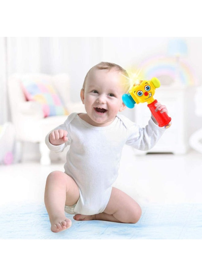 Light & Musical Baby Hammer Toy for 12-18 Months