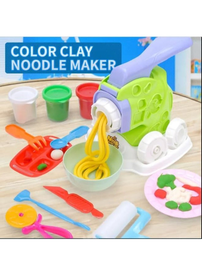 Novelty Baking Reusable Super Light Clay Noodle Play Dough Machine for Kids